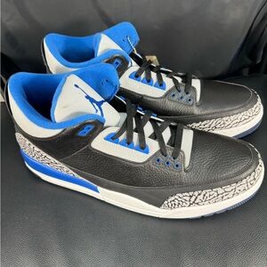 Jordan 3 Retro sport blue 2014 Size 17 - Authentic Brand New No Box